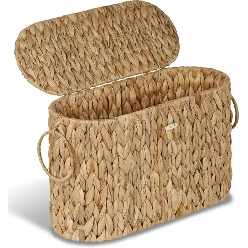 Cesta De Vime Armazenamento De Papel Higiênico