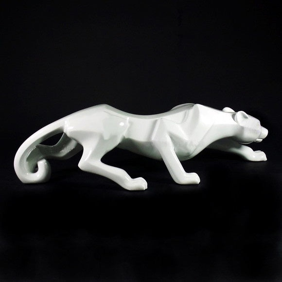 Escultura Pantera Cerâmica