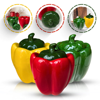 Porta Tempero Vegetal Cerâmica Housee