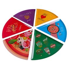 Pratos Pizza Triangulares ( Kit )