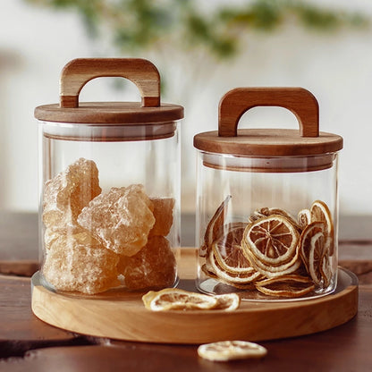 Potes Vidro Porta Alimentos Hermético Housee