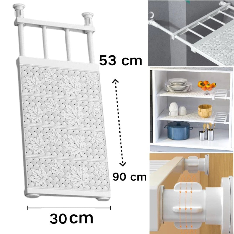 Prateleira Inteligente Extensível Retrátil