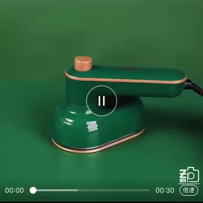 Mini Ferro de Passar Roupas à Vapor