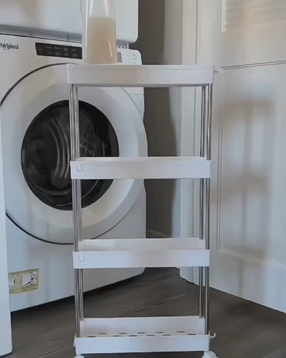 Organizador Multiuso com Rodinhas – Mais Espaço e Organização para sua Cozinha