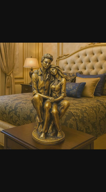 Escultura Casal Luxo Housee