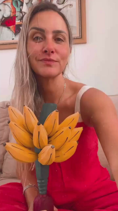 Cacho de Banana Prata Artesanal