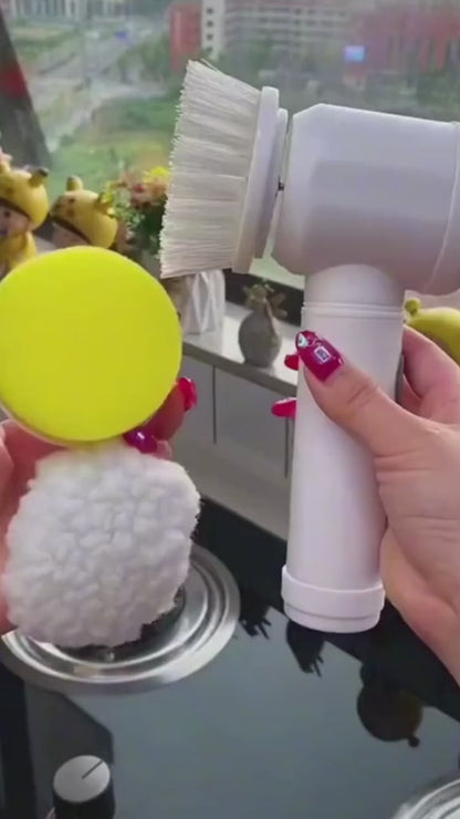 Escova Elétrica para Limpeza Doméstica