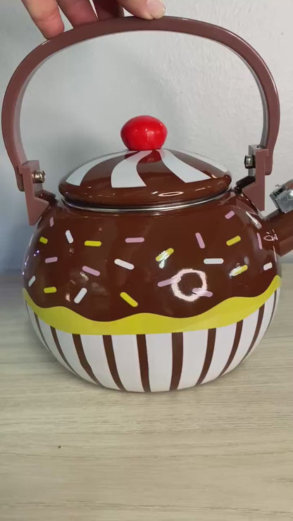 Chaleira Esmaltada Beijinho