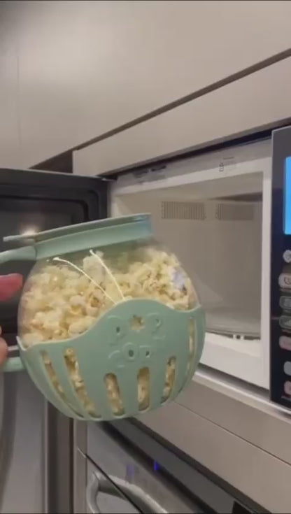 Pipoqueira de Vidro para Micro-Ondas