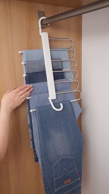 Cabide Organizador 5 em 1 Retrátil