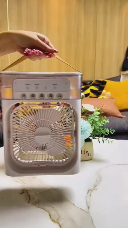 Climatizador de Ar Portátil Água e Gelo