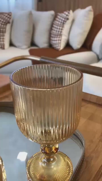 Taças Caneladas Elegance