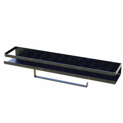 Porta Temperos de Parede em Aço Preto Fosco – 30cm ou 50cm