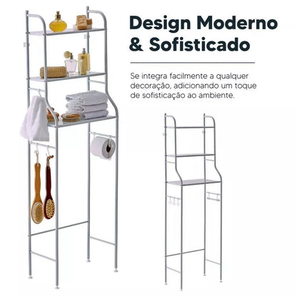 Rack Multiuso Aço Housee