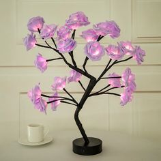 Luminária Rosas Brilhantes