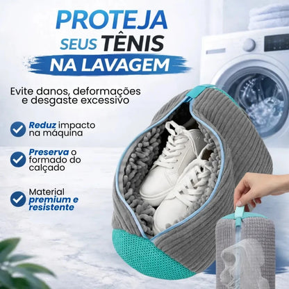 Saco para Lavar Tênis e Calçados na Máquina