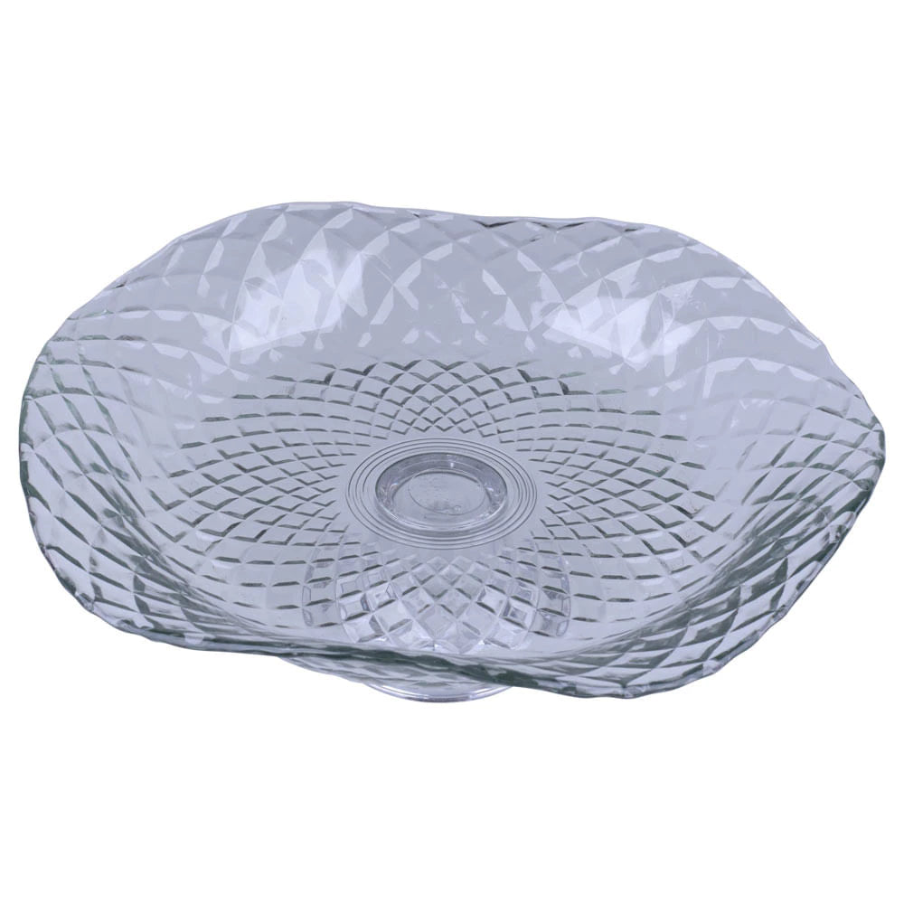 Fruteira Vidro Pedestal Housee