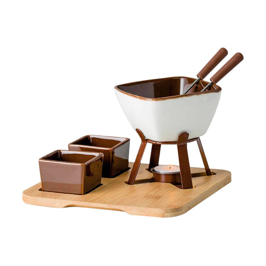 Aparelho de Fondue Cerâmico