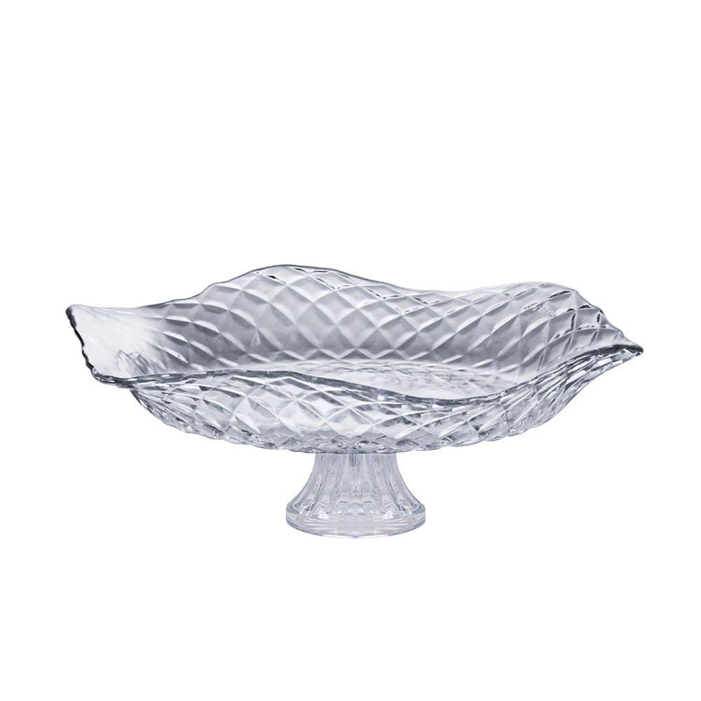 Fruteira Vidro Pedestal Housee