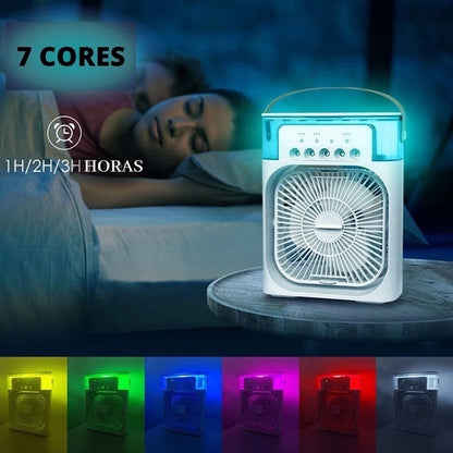 Climatizador de Ar Portátil Água e Gelo