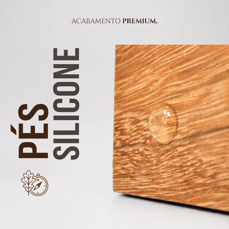 Suporte Para Banana De Madeira Maciça