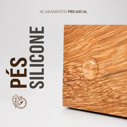 Suporte Para Banana De Madeira Maciça