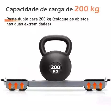 Suporte  Movedor Para Eletromésticos e Movéis Pesados