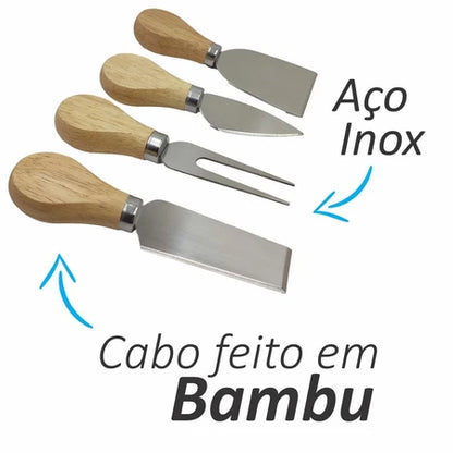 Tábua Frios Colonial Housee + Kit Espátulas