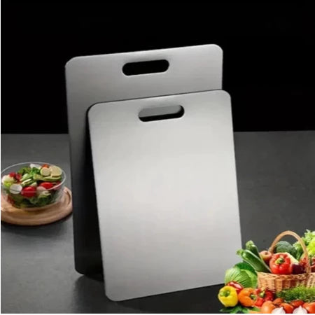 Tábua de Corte em Aço Inox 304 Profissional para Cozinha