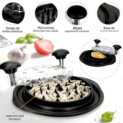 Triturador Manual de Frango e Carnes