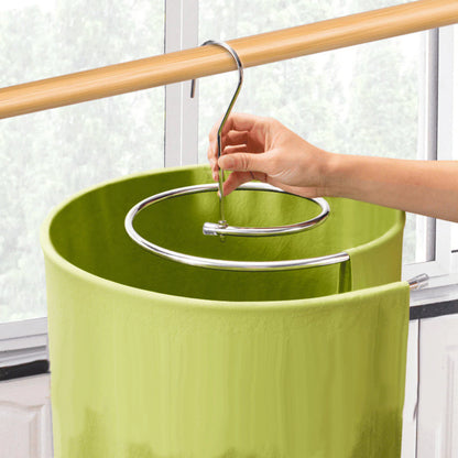 Varal Espiral de Aço Inox – Retrátil para Roupas Volumosas