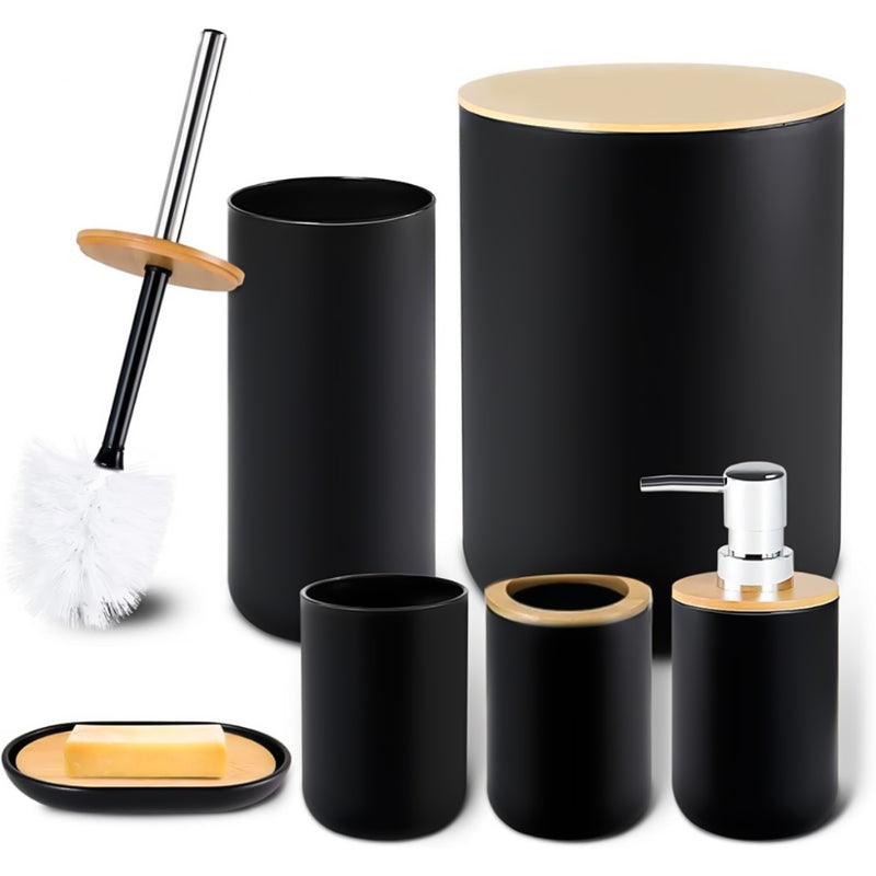 Kit Banheiro Basculante Bambu