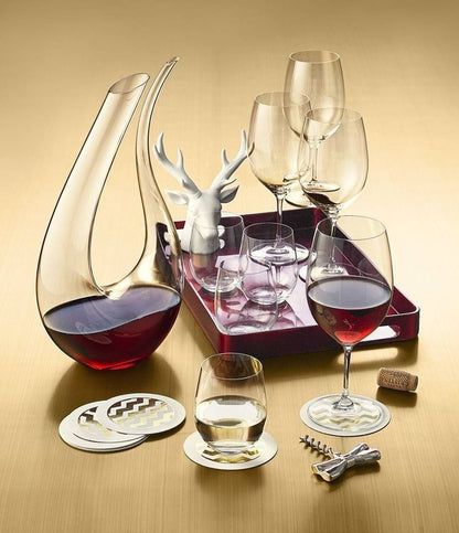 Decanter para Vinho de Vidro Elegante
