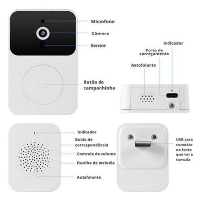 Campainha Wi-fi com Vídeo